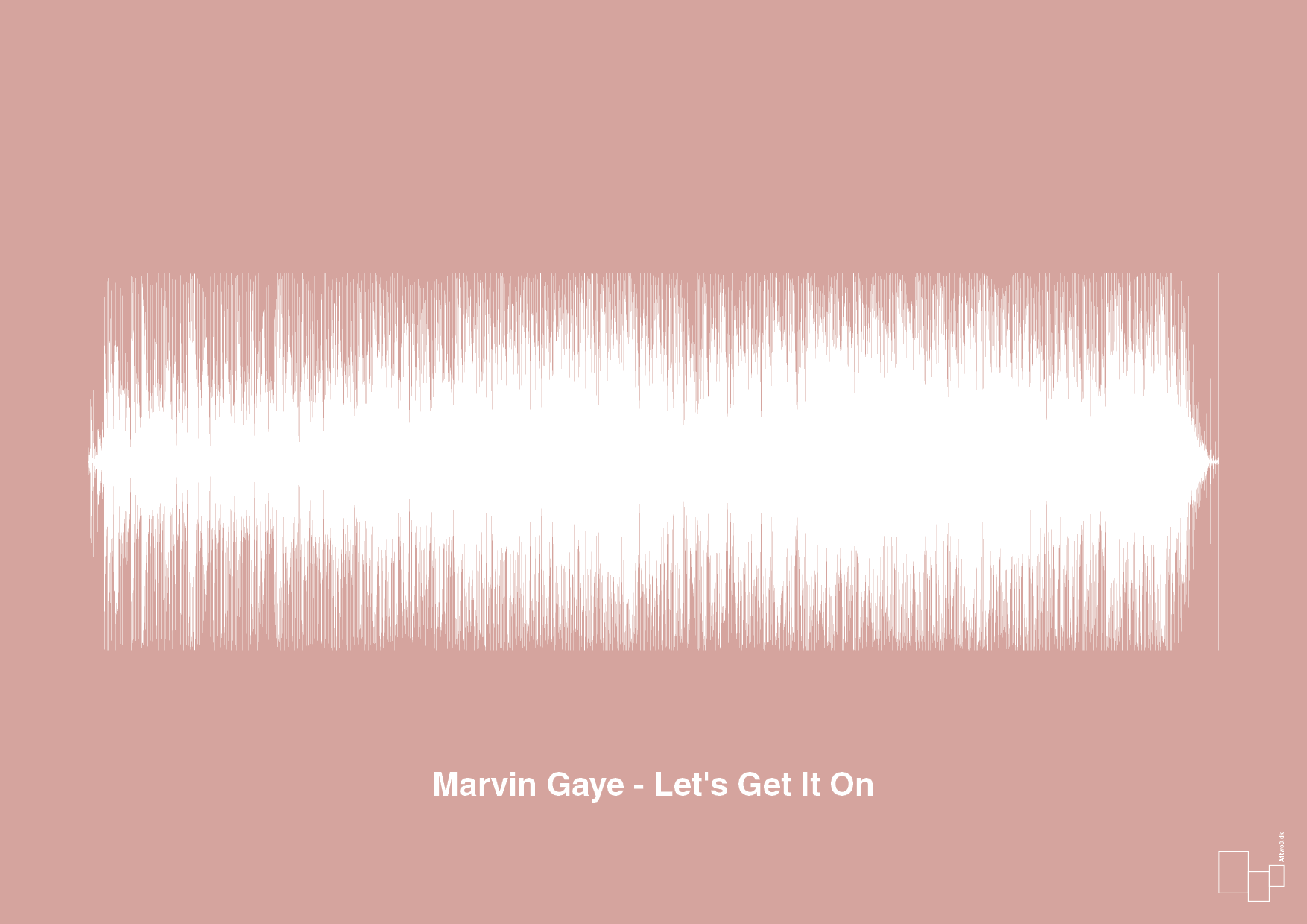 marvin gaye - let's get it on - Plakat med Musik i Bubble Shell