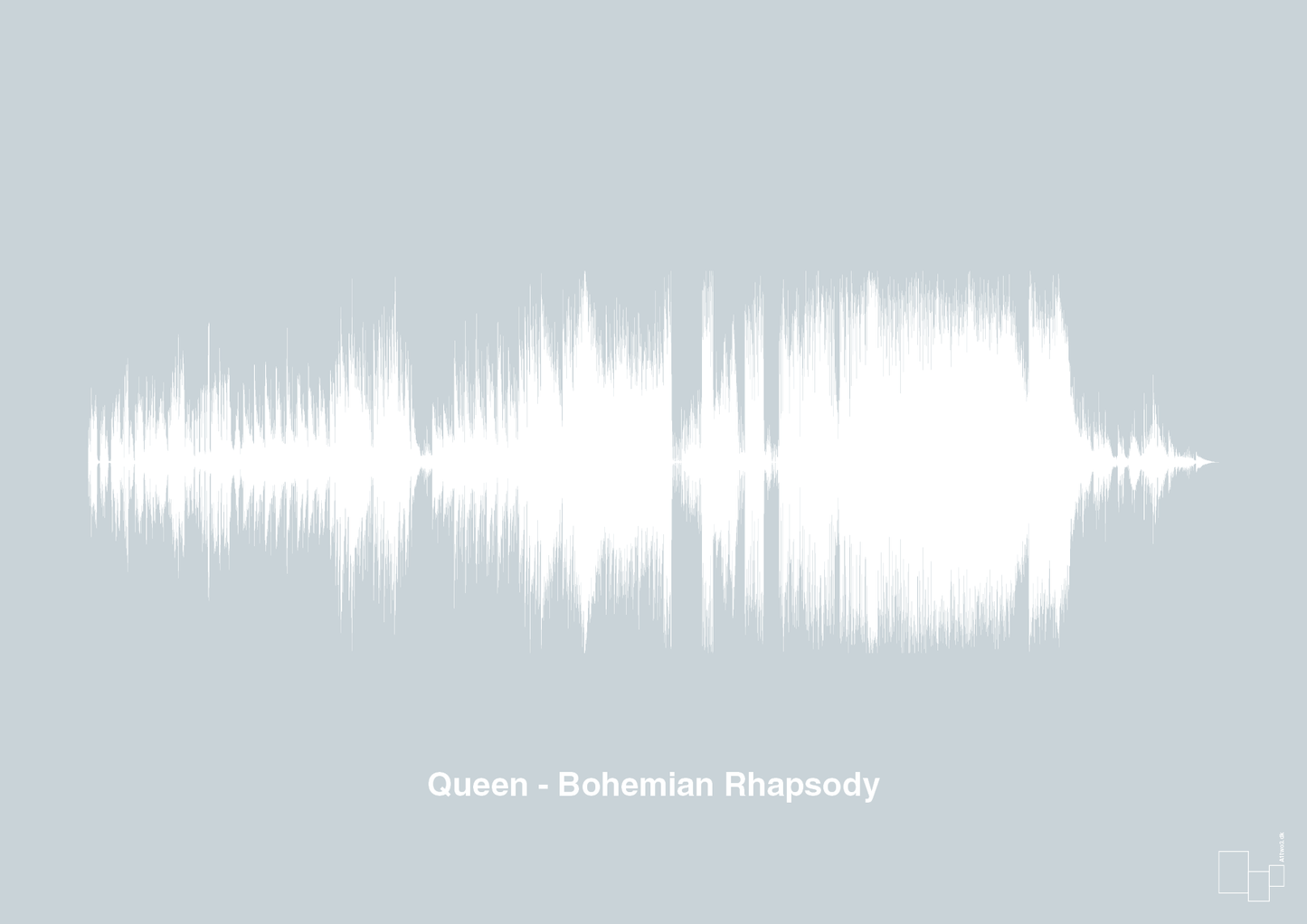 queen - bohemian rhapsody - Plakat med Musik i Light Drizzle