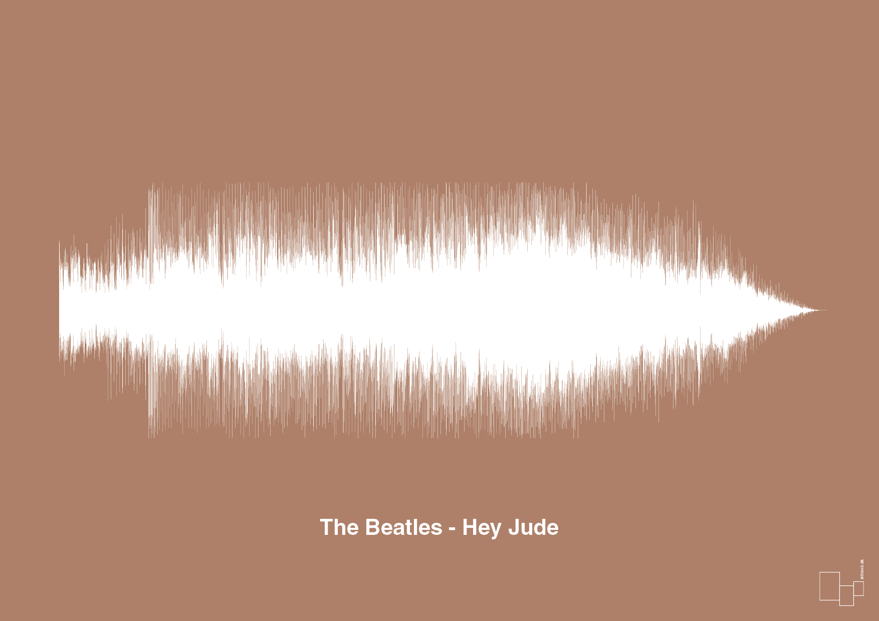 the beatles - hey jude - Plakat med Musik i Cider Spice