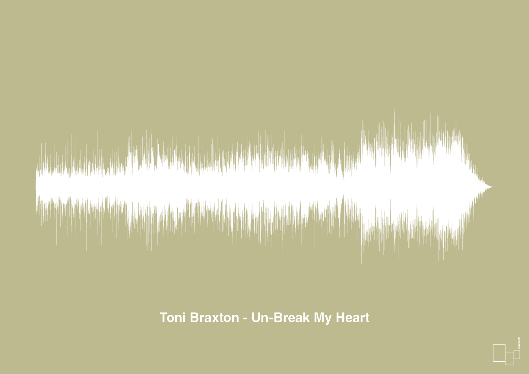 toni braxton - un-break my heart - Plakat med Musik i Back to Nature