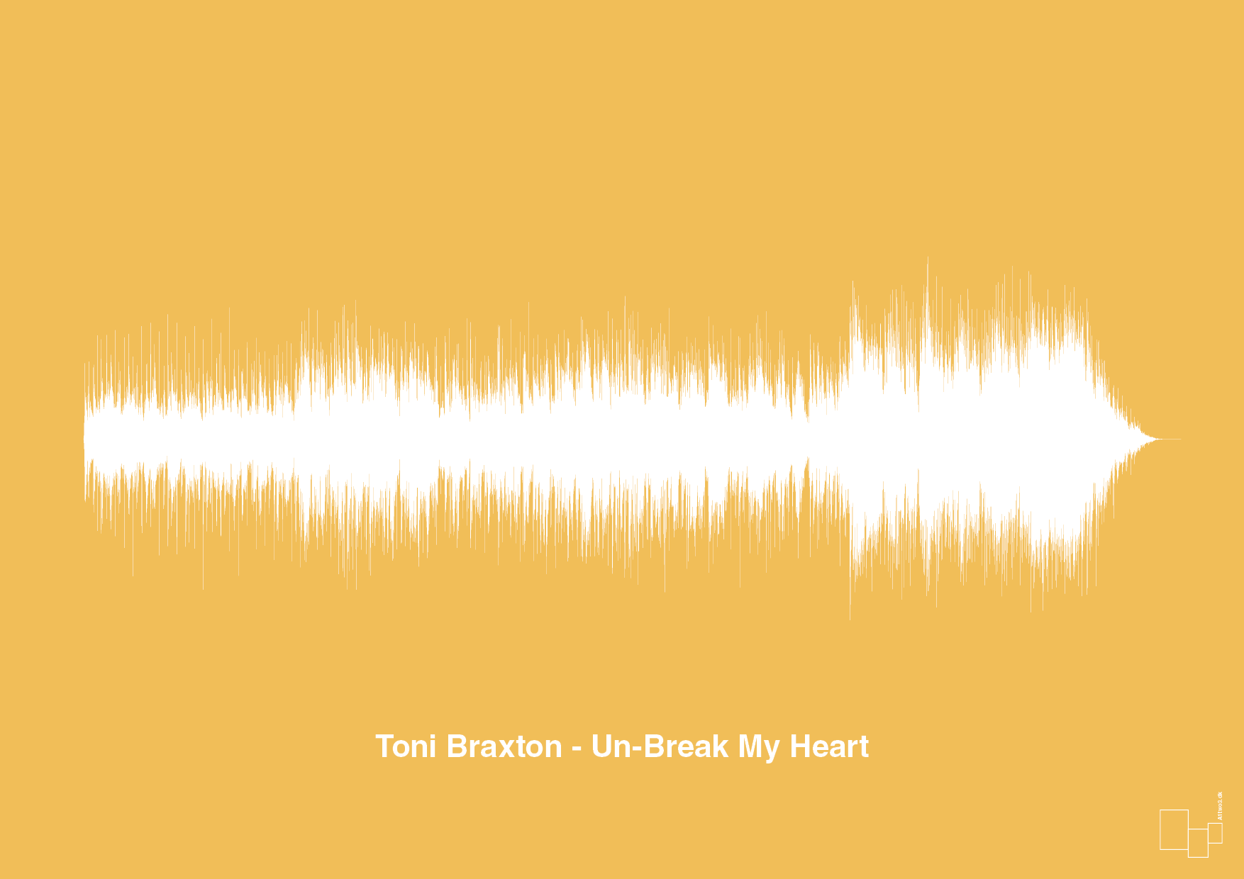toni braxton - un-break my heart - Plakat med Musik i Honeycomb